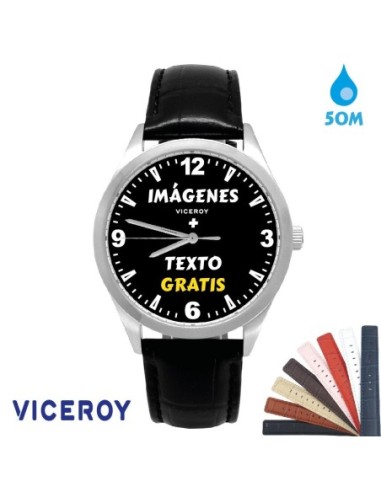 Reloj Personalizado Policía Nacional Hombre VICEROY Correa Piel WR50